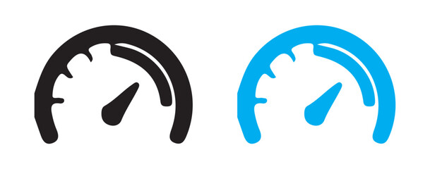 Obraz premium vector illustration of an abstract blue background