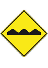 TRIPPLE SPEAK BREAKER ROAD SIGN
