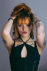 portrait of a young woman