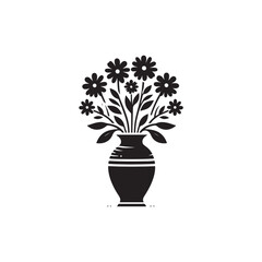 Flower Vase Vector (3).eps