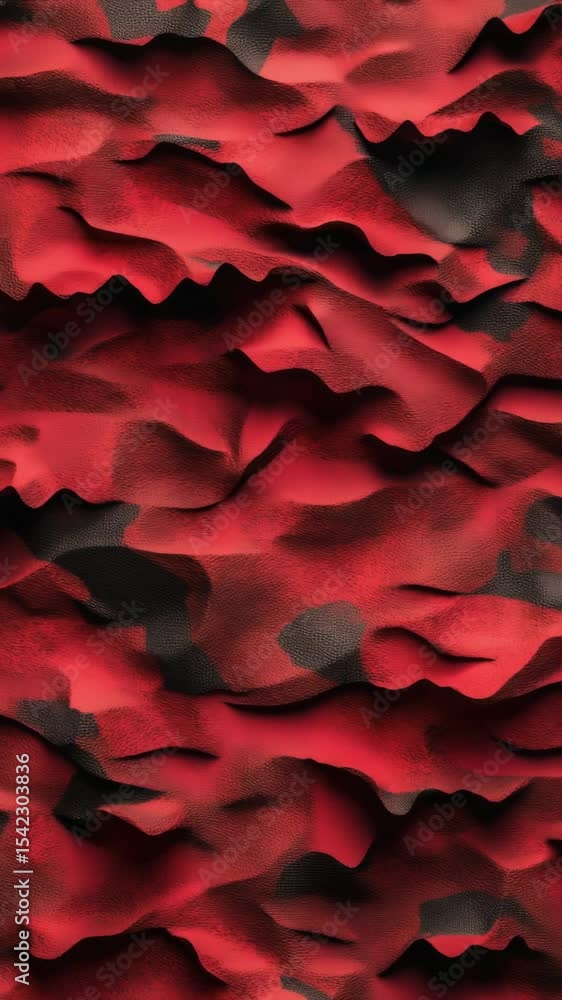 Poster High-angle view of a textured surface with bold colors