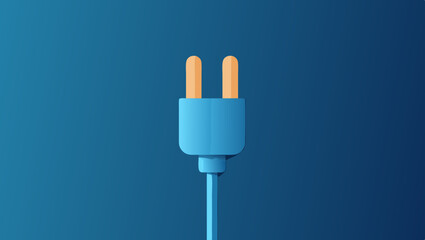 Minimalist Power Plug Icon