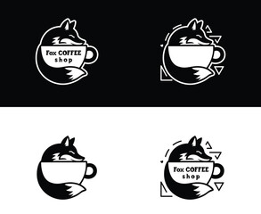 fox coffee shop logo