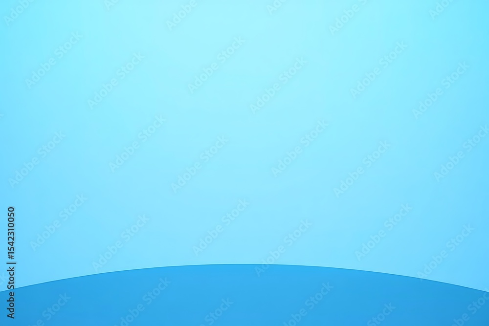 Aufkleber serene blue gradient background subtle sky blue shade perfect for website design presentation or app