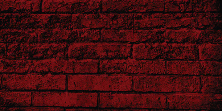 Industrial-era construction with visible signs of time, given a red filter for a contemporary and dramatic touch with strong shadows.
