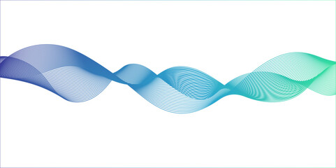 Abstract white background with multicolor wave, 3d render holographic iridescent neon curved wave in motion background, colored spiral on a white background, gradient design element for banners.