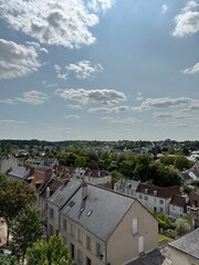 Obraz premium Loches, Indre-et-Loire, Centre-Val de Loire, France