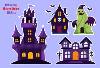 Abstract Vector Design with Geometric Shapes and Text Elements in CMYK Color Palette