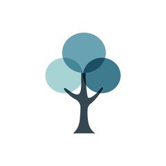Modern Abstract Tree Logo