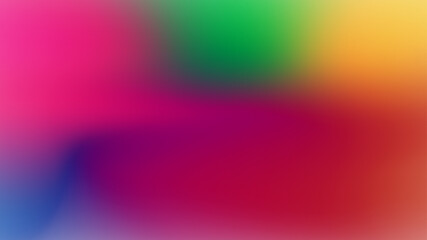 Abstract motion of colorful bokeh lights create a soft, bright, and vibrant gradient backdrop with...