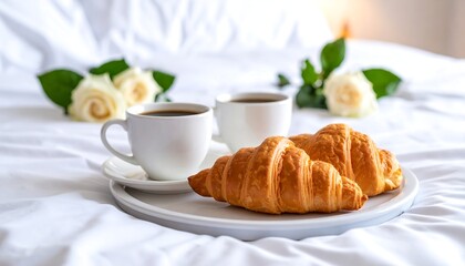 Romantic Breakfast in Bed.