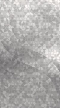 Abstract Gray Pattern with Geometric Tiles Shapes and Gradient Effects