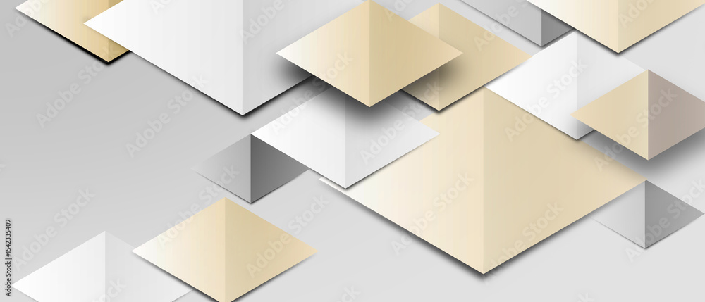 Poster abstract gray and golden background with texture pattern