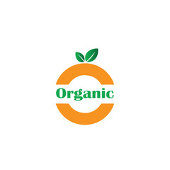 Organic fruits logo