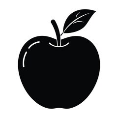 vector illustration of an apple