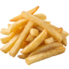 French Fries Snack Isolated on Transparent Background