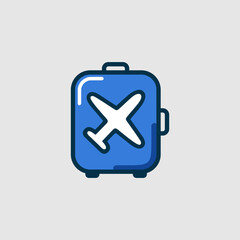 Travel suitcase designed for air travel 