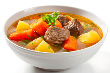 Costa Rican Olla de Carne Soup with Yuca