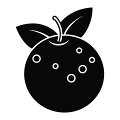 Orange Silhouette Vector Art