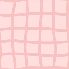 Seamless checkered pattern in orange colors. Abstract vector background.