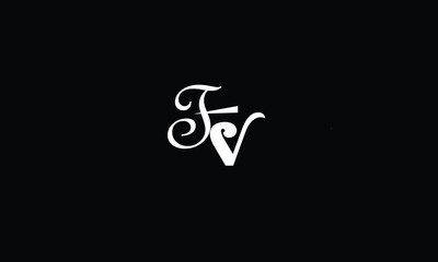 FV,VF,V,F abstract, letters, logo, monogram, style, symbols, ambitions, icons, 
