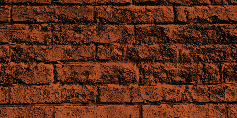 Grungy concrete wall with an intense reddish-brown overlay, creating a mysterious and artistic backdrop ideal for graphic design.
