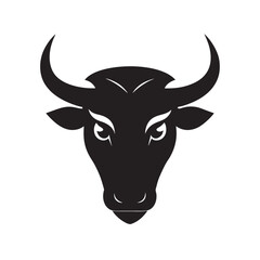 Crescent Moon With Stars Silhouette Illustration