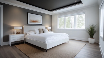 Simple Bedroom Designs with Minimalist Furniture and Modern Interior Decor