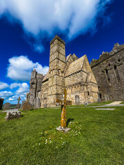 Peaceful spring day at the Rock of Cashel