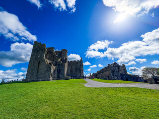 Peaceful spring day at the Rock of Cashel