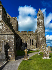Peaceful spring day at the Rock of Cashel