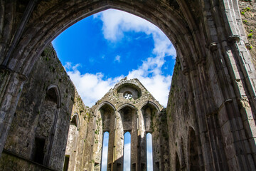 Peaceful spring day at the Rock of Cashel