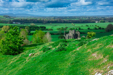 Peaceful spring day at the Rock of Cashel