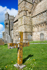 Peaceful spring day at the Rock of Cashel