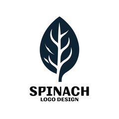 Spinach Vector Logo Design