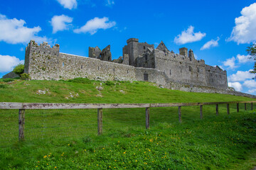 Peaceful spring day at the Rock of Cashel