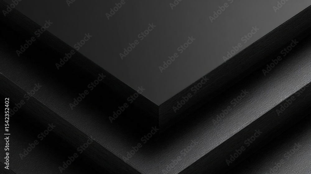Poster close-up of a black surface with a diagonal line running diagonally across it. the surface appears t