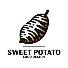 Sweet Potato Vector Logo Design