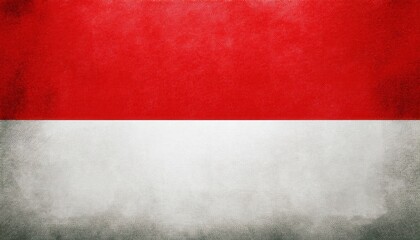 textured indonesia flag background with faded red and white horizontal stripes for patriotic design, heritage theme, web banner, or national celebration graphic

