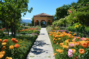 flowers in the garden