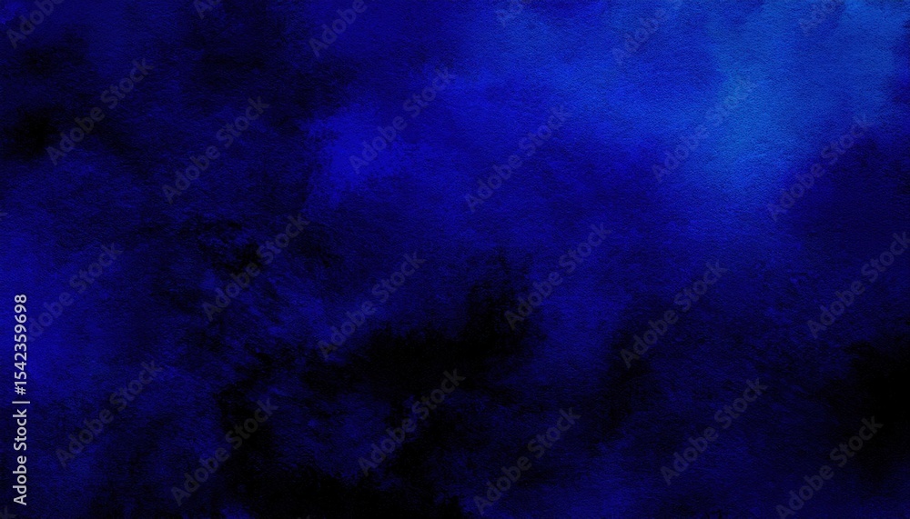Poster deep cobalt blue grunge texture with subtle canvas weave and faint distressed speckles, ideal for ba