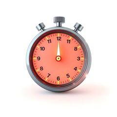 stopwatch isolated on white background