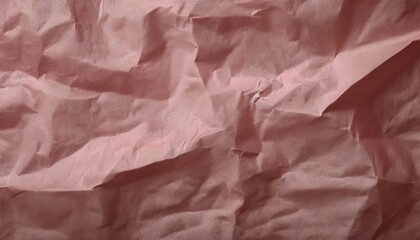Fototapeta premium crumpled rose pink fabric texture with soft lighting and visible threads, ideal for fashion branding, textile mockup, digital design, or background graphic