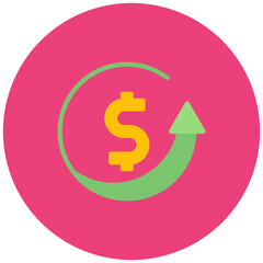 Trade In Value icon vector image. Can be used for Automotive Dealership.