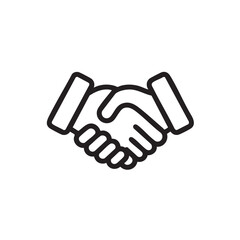 Obraz premium Handshake symbolizing agreement and partnership in business