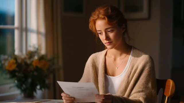 A tense family confrontation with a letter and a cracked photo