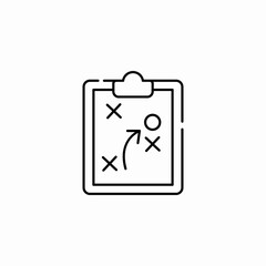 strategy board game icon sign vector