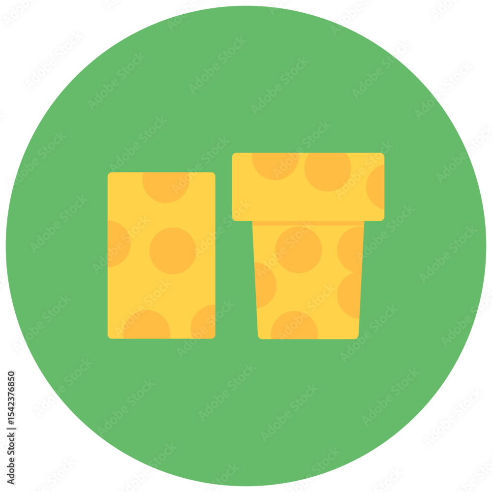 Poster corks icon vector image. can be used for science.