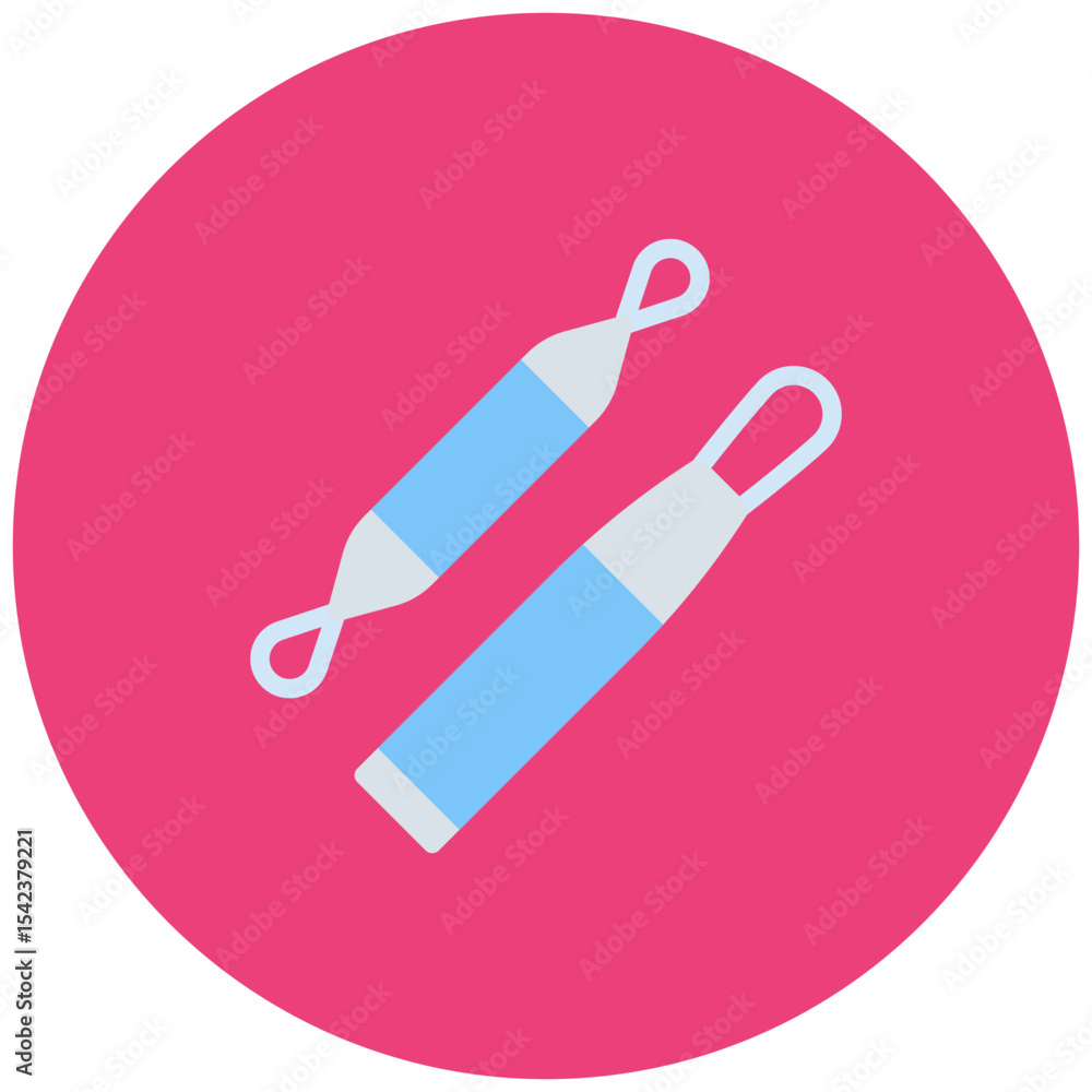 Poster loop icon vector image. can be used for dermatology.