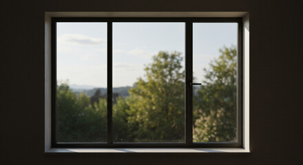 Fototapeta premium Modern room with a window